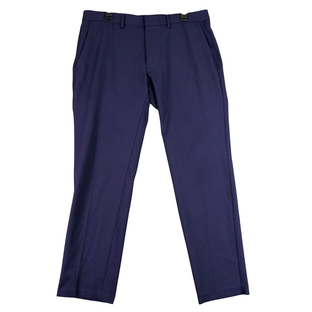 Haggar Flex Series Ultra Slim Performance Suit Dress Pants Mens 36x30 Stretch